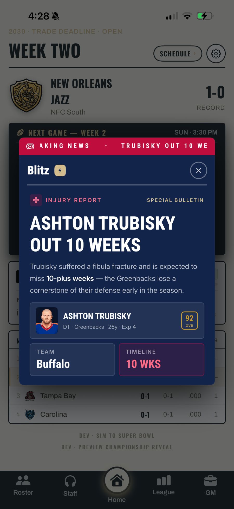 BLITZ breaking news